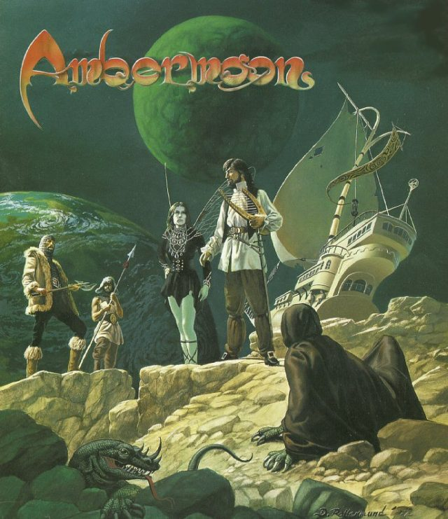 Ambermoon box art for Amiga